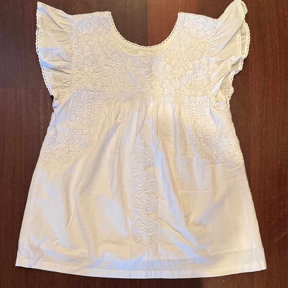 Chic Cream Lace Blouse